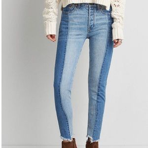 American Eagle Two Toned Jeans | 8 |